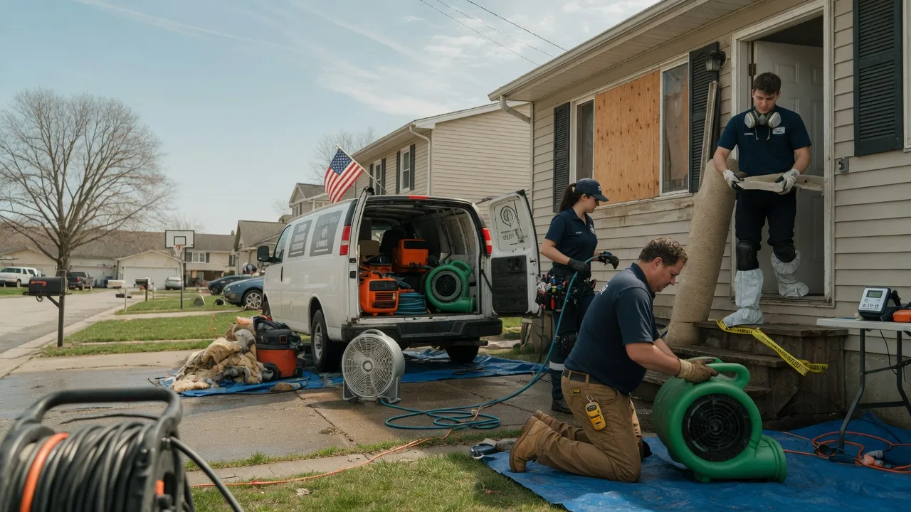 Water Damage Restoration in Maple Shade, NJ near me